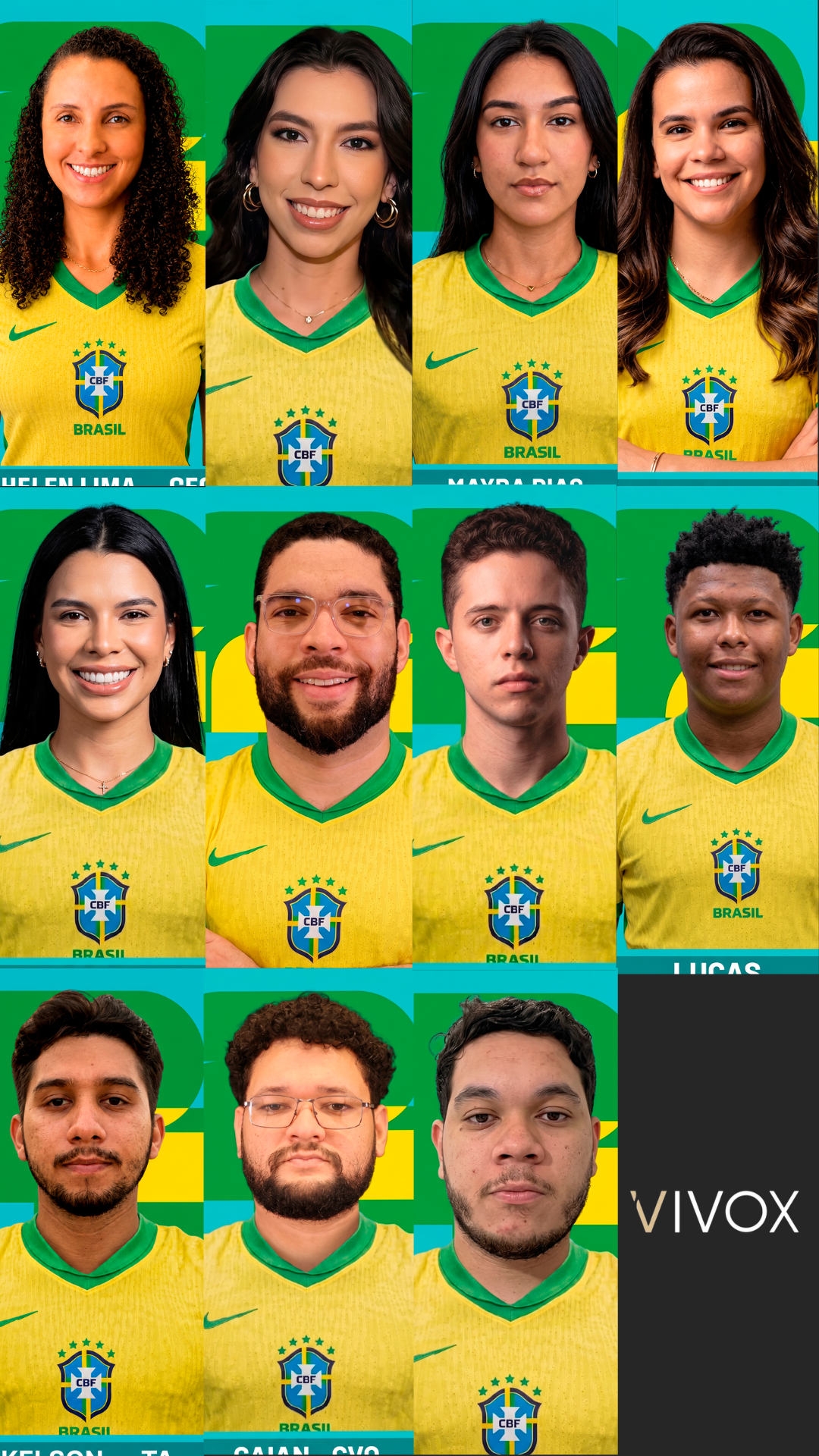 Seleção Brasileira - Figurinhas Mobile