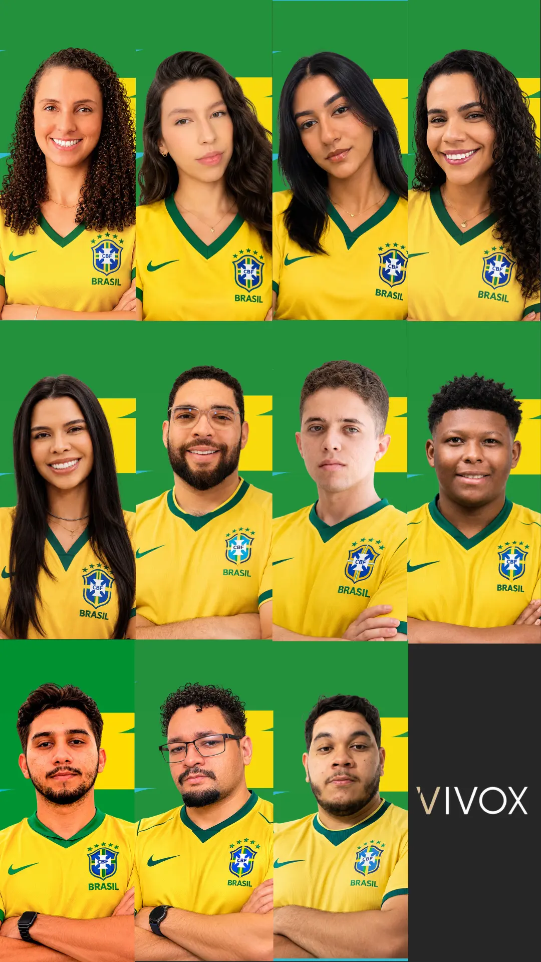 Seleção Brasileira - Figurinhas Mobile